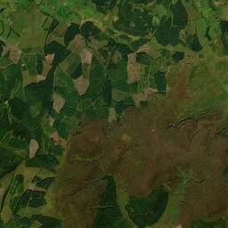 A68, UK Satellite Map