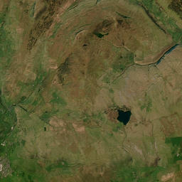 Pennine Way, Yorkshire Dales National Park Satellite Map