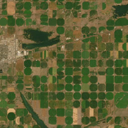 Township Road 100, Purple Springs Satellite Map