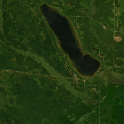 U.S. 2, Chippewa National Forest, Deer River Satellite Map