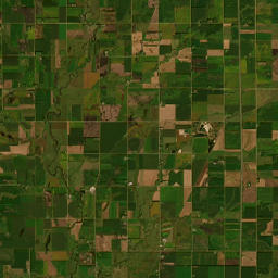 164th Street & Interstate 29 & Co Road 6 6/10 Waterto Satellite Map