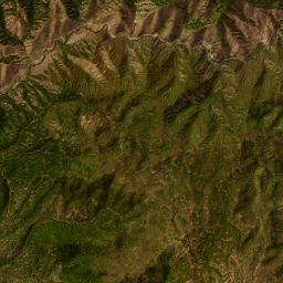 Banks Lowman Road, Boise National Forest Satellite Map
