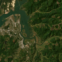 Oregon Coast Highway, North Bend, OR Satellite Map