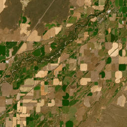 303 North Wicks Lane Blackfoot ID Satellite Map