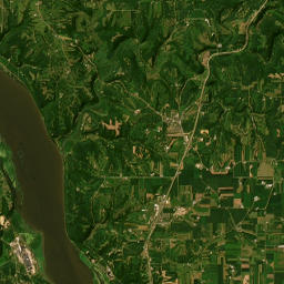 18714 Riverside Rd Dubuque IA Satellite Map