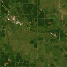 1416 North 28th Street Ord NE Satellite Map