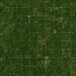 4013-19171 S Barnes St What Cheer Satellite Map