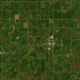 257-299 Public Square Greenfield IA Satellite Map