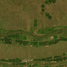 111-199 South Oak Street Paxton NE Satellite Map