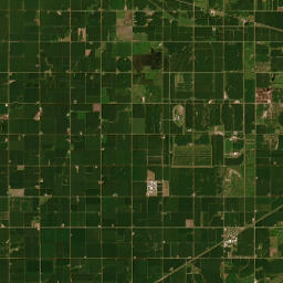 West 13th Street Wood River NE Satellite Map