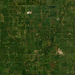 6862 N 300 E Monon Indiana Satellite Map