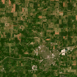 6001-6485 North 100 West, Huntington, IN Satellite Map