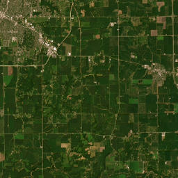 20415-20999 County Road 1600 North Satellite Map