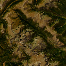 Trail Ridge Road, Rocky Mountain National Park Satellite Map