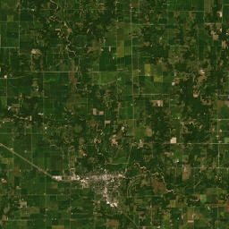 1904-1998 West Jourdan Street Newton IL Satellite Map