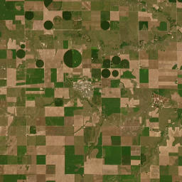 17 KS-96 Dighton KS 67839 America Satellite Map