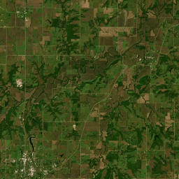 U.S. 169, Garnett, KS 66032, America Satellite Map
