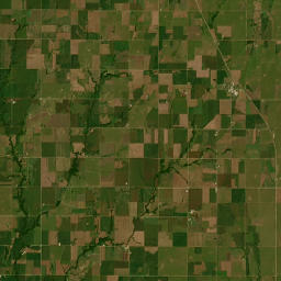 17736 NW Ohio Street Rd Burns KS Satellite Map