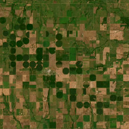 25401-26699 S Partridge Rd Pretty Prairie Satellite Map