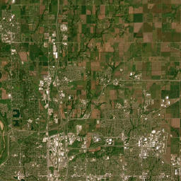 9131 E Windwood St Wichita KS Satellite Map