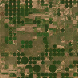 KS-51 Hugoton KS 67951 America Satellite Map