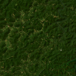 Kentucky 92, Daniel Boone National Forest Satellite Map