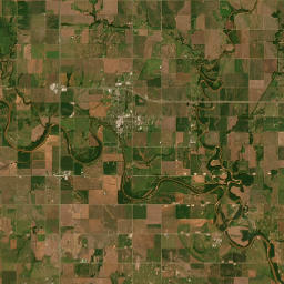 Interstate 35, Tonkawa, OK 74653, America Satellite Map