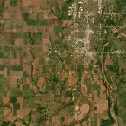 5000 S Ranch Rd Ponca City OK Satellite Map