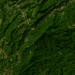 Blue Ridge Parkway, Pisgah National Forest Satellite Map