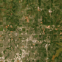 204 East 2nd Street Edmond OK Satellite Map