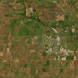 111-113 North Bickford Avenue El Reno OK Satellite Map