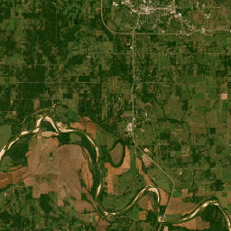 N 4170 Rd Hugo OK 74743 America Satellite Map