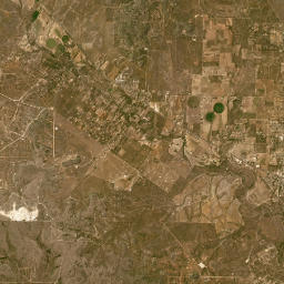 9673 North Burma Road, Carlsbad, TX Satellite Map