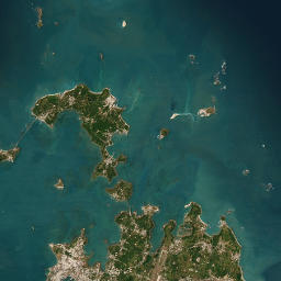 澎湖县卫星地图