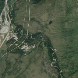Coldfoot Alaska map(satellite map)