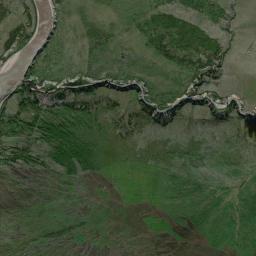 Old Rampart Alaska map(satellite map)