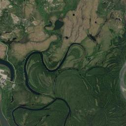 Kobuk Alaska map(satellite map)