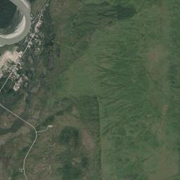 Evansville Alaska map(satellite map)