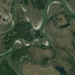 Shungnak Alaska map(satellite map)
