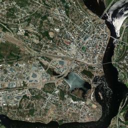 Rovaniemi Satellite Map