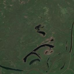 Beaver Alaska map(satellite map)