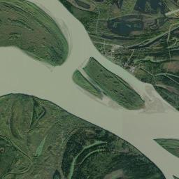 Stevens Village Alaska map(satellite map)
