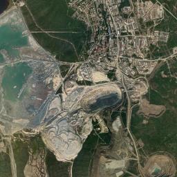 Aykhal Satellite Map