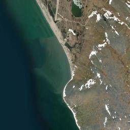 Wales Alaska map(satellite map)