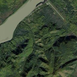 Rampart Alaska map(satellite map)