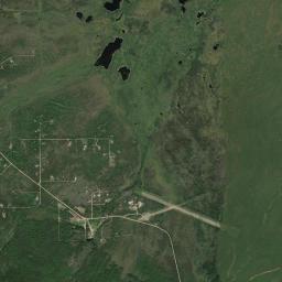 Circle Hot Springs Alaska map(satellite map)