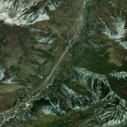 Coal Creek Alaska map(satellite map)