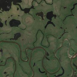 Igloo Alaska map(satellite map)