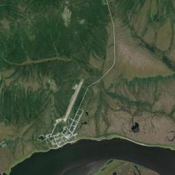 Koyuk Alaska map(satellite map)
