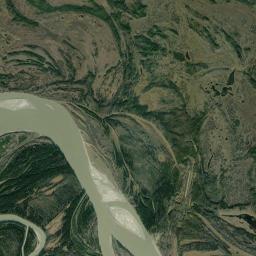Old Minto Alaska map(satellite map)